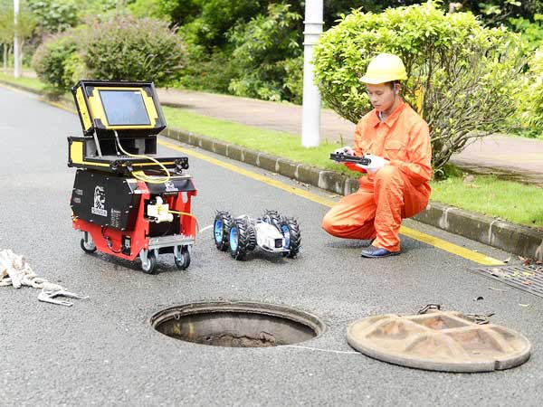 潢川管道机器人检测