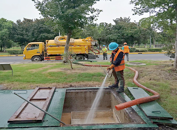 潢川化油池清理