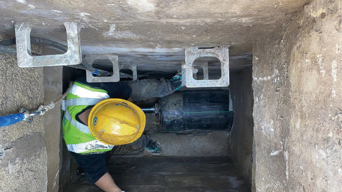 潢川HDPE短管内衬法